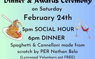 Volunteer Appreciation/Awards Dinner – Feb 24