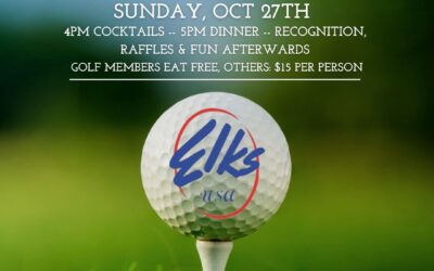 Golf Banquet – Oct 27