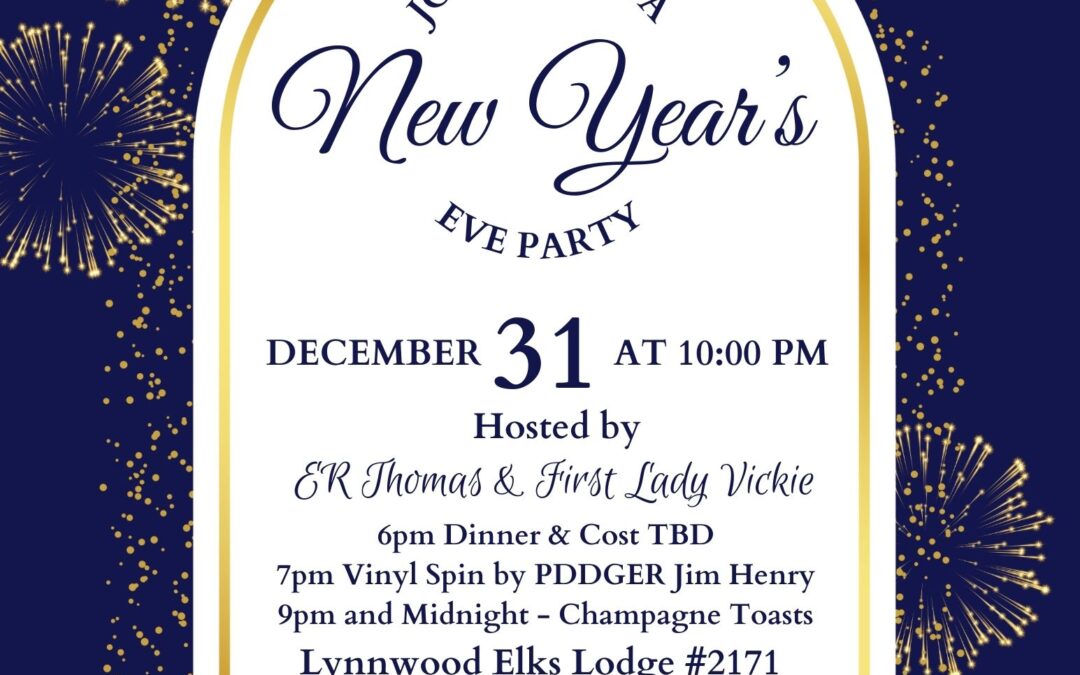 New Years Eve – Dec 31