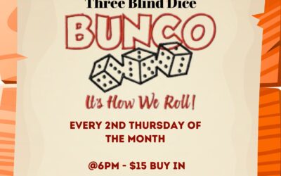 Three Blind Dice Bunco – May 9