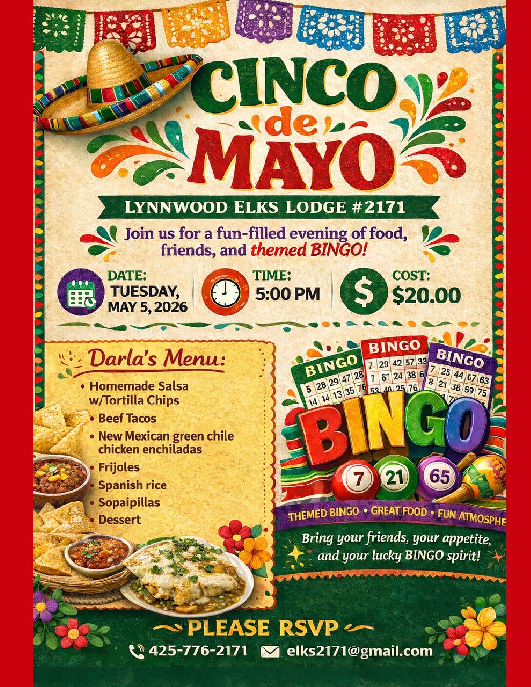 Cinco de Mayo – May 5