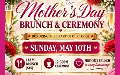 Mother’s Day Brunch and Ceremony – May 10