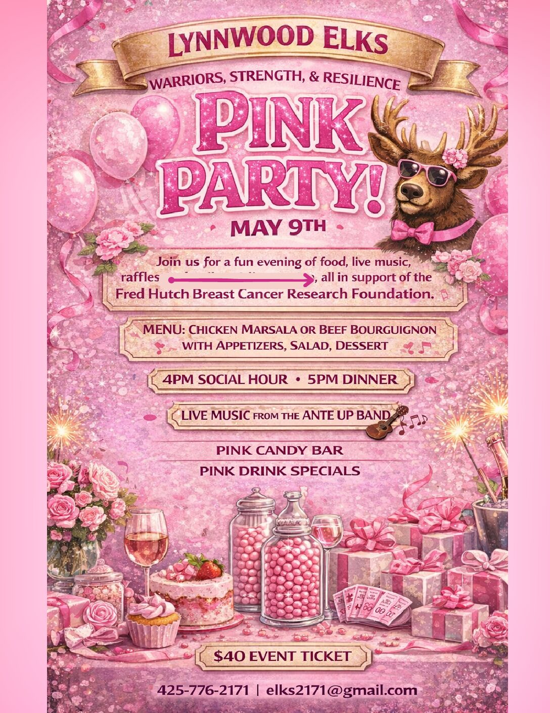 Pink Party – May 9