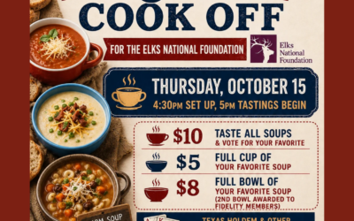 Soup Cookoff – Oct 15